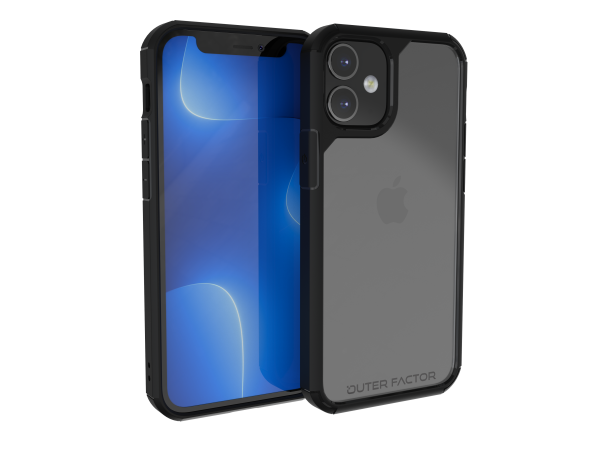 OuterFactor Element Clear Case, iPhone 12  12 Pro, Black, Model # 10-0051000 For Cheap - Image 3